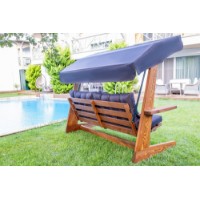 Садовые качели Hanah Home Viva 2400 Anthracite фото №3 — интернет-магазин Desire.md