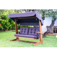 Садовые качели Hanah Home Viva 2200 Anthracite фото №3 — интернет-магазин Desire.md