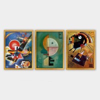 Set de 3 picturi Wallity 3AC_UN287405 55x75cm imaginea #2 — magazin online Desire.md