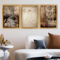 Set de 3 picturi Wallity 3AC_UN6809471 35x45cm