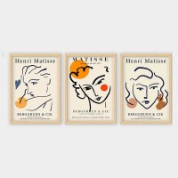 Set de 3 picturi Wallity 3NTC_UN451418 35x45cm imaginea #2 — magazin online Desire.md