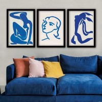 Set de 3 picturi Wallity 3SC_UN024616 55x75cm