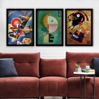 Set de 3 picturi Wallity 3SC_UN28740535 35x45cm