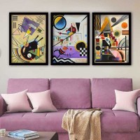 Set de 3 picturi Wallity 3SC_UN84644 55x75cm