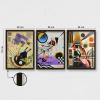 Set de 3 picturi Wallity 3SC_UN84644 55x75cm imaginea #4 — magazin online Desire.md