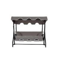 Садовые качели Hanah Home Ruta Anthracite фото №2 — интернет-магазин Desire.md