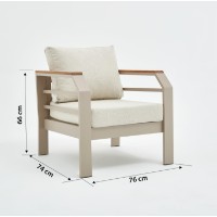 Set mobila de grădină Hanah Home Assento imaginea #11 — magazin online Desire.md