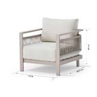 Набор садовой мебели Hanah Home Venedik фото №11 — интернет-магазин Desire.md