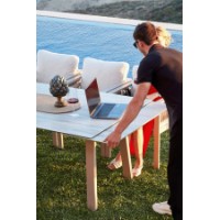Set mobila de grădină Hanah Home Venedik Ceramic imaginea #4 — magazin online Desire.md
