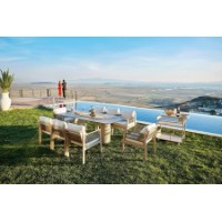 Set mobila de grădină Hanah Home Toscana Ceramic imaginea #2 — magazin online Desire.md