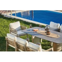 Set mobila de grădină Hanah Home Toscana Ceramic imaginea #3 — magazin online Desire.md