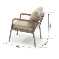 Set mobila de grădină Hanah Home Parma imaginea #6 — magazin online Desire.md