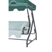 Садовые качели Hanah Home Ruta Green White фото №3 — интернет-магазин Desire.md