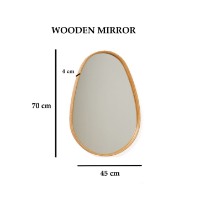 Oglindă Hanah Home Pear Oak imaginea #4 — magazin online Desire.md