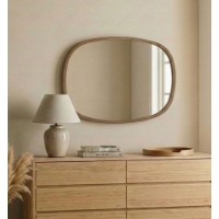 Oglindă Hanah Home Cloudy 55 Walnut