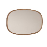 Oglindă Hanah Home Cloudy 55 Walnut imaginea #2 — magazin online Desire.md
