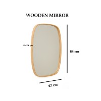 Oglindă Hanah Home Cloudy 62 Oak imaginea #4 — magazin online Desire.md