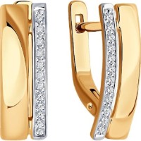 Cercei SOLOVOV JEWELRY 51-220-01874-1 2,38g imaginea #2 — magazin online Desire.md