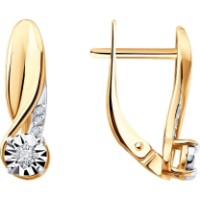 Cercei SOLOVOV JEWELRY 51-220-02937-1 2,8g imaginea #4 — magazin online Desire.md