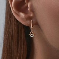 Cercei SOLOVOV JEWELRY 51-221-01252-1 2,04g imaginea #3 — magazin online Desire.md