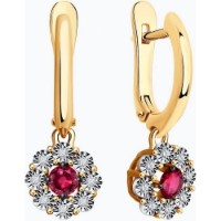 Cercei SOLOVOV JEWELRY 51-221-01776-3 3,37g imaginea #3 — magazin online Desire.md