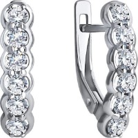 Серьги SOLOVOV JEWELRY 52-120-01833-1 2,6g фото №2 — интернет-магазин Desire.md