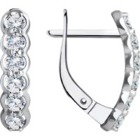 Серьги SOLOVOV JEWELRY 52-120-01833-1 2,6g