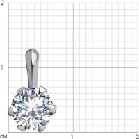 Pandantiv SOLOVOV JEWELRY 52-130-01816-1 0,73g imaginea #2 — magazin online Desire.md