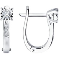 Cercei SOLOVOV JEWELRY 52-220-01673-1 2,44g imaginea #1 — magazin online Desire.md