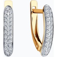Cercei SOLOVOV JEWELRY 51-120-02076-2 1,95g imaginea #3 — magazin online Desire.md