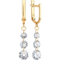 Cercei SOLOVOV JEWELRY 51-121-00480-1 2,35g imaginea #2 — magazin online Desire.md