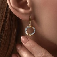 Cercei SOLOVOV JEWELRY 51-121-02306-1 3,78g imaginea #2 — magazin online Desire.md