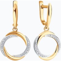 Cercei SOLOVOV JEWELRY 51-121-02306-1 3,78g imaginea #3 — magazin online Desire.md