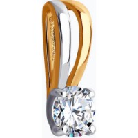 Pandantiv SOLOVOV JEWELRY 51-130-01726-1 0,65 imaginea #2 — magazin online Desire.md