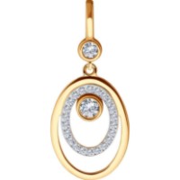 Pandantiv SOLOVOV JEWELRY 51-130-01913-1 1,5g