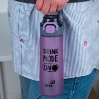 Sticlă pentru apă Kite Drink Mode On 760ml (K25-1214-2) imaginea #5 — magazin online Desire.md