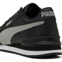Adidași pentru bărbați Puma St Runner V4 Leather Puma Black/Gray Echo/White, s.42.5 imaginea #6 — magazin online Desire.md