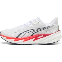 Adidași pentru bărbați Puma Velocity Nitro 5 Puma White/Ultra red, s.40.5 imaginea #2 — magazin online Desire.md
