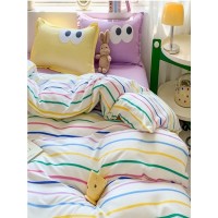 Lenjerie de pat L'Essentiel Funny Yellow Lilac imaginea #4 — magazin online Desire.md