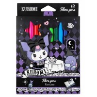 Набор фломастеров CoolPack Kuromi 12pcs (13716PTR)