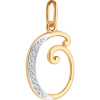Pandantiv SOLOVOV JEWELRY 51-130-02884-1 0,84g imaginea #4 — magazin online Desire.md