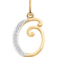 Pandantiv SOLOVOV JEWELRY 51-130-02884-1 0,84g