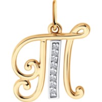 Pandantiv SOLOVOV JEWELRY 51-130-02896-1 1,32g