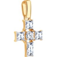 Pandantiv SOLOVOV JEWELRY 51-130-02931-1 1,17g imaginea #2 — magazin online Desire.md