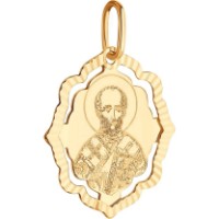 Pandantiv SOLOVOV JEWELRY 51-132-02443-5 0,83g imaginea #3 — magazin online Desire.md