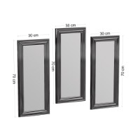 Panou decorativ Wallity Lavia Silver imaginea #4 — magazin online Desire.md