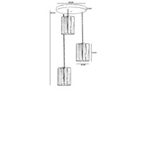 Люстра Opviq 9075-3 фото №4 — интернет-магазин Desire.md