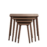 Набор журнальных столиков Hanah Home Luci Walnut 4pcs фото №6 — интернет-магазин Desire.md