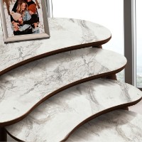Набор журнальных столиков Hanah Home Moon White 4pcs фото №4 — интернет-магазин Desire.md