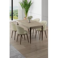 Комплект для столовой Hanah Home Asfel Travertine Cream